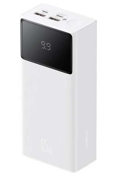 Батарея POWER BANK Baseus Star-Lord 30000mAh 65W White - зображення 1