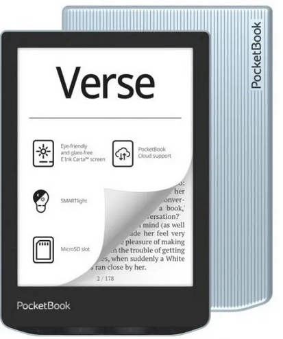 Електронна книга PocketBook 629 Verse Bright Blue (PB629-2-CIS) - зображення 1