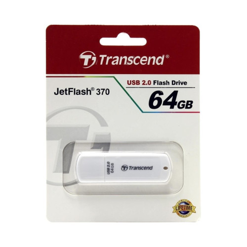 Флеш пам'ять USB 64 Gb Transcend JetFlash 370 USB2.0 - зображення 4