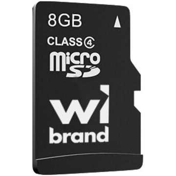 MicroSD 8 Gb Wibrand class 4 - зображення 1