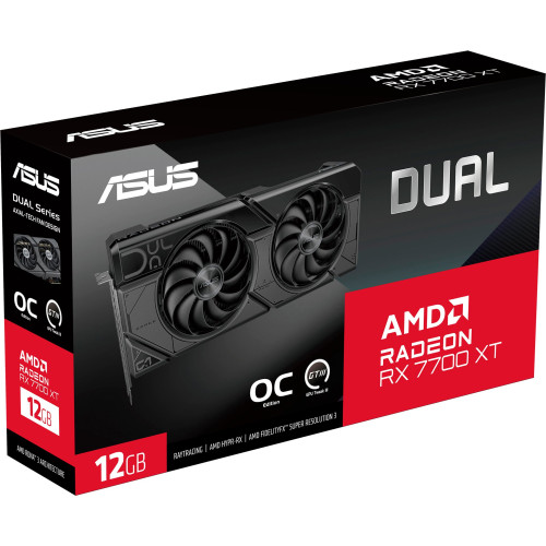 Відеокарта ATI Radeon RX 7700 XT 12 Gb GDDR6 Asus (DUAL-RX7700XT-O12G) - зображення 9