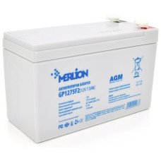 Акумуляторна батарея Merlion AGM GP1275F2 12V  7.5Ah