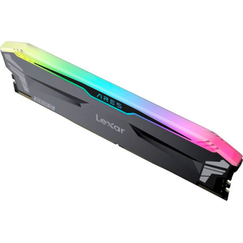 Пам'ять DDR5 RAM_32Gb (2x16Gb) 6400Mhz Lexar Ares RGB Black (LD5EU016G-R6400GDLA) - зображення 3