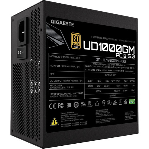 БЖ Gigabyte UD1000GM PG5 1000Вт - зображення 3