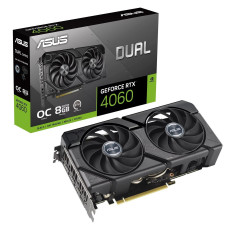 Відеокарта GeForce RTX 4060 8 GDDR6 Asus DUAL EVO OC Edition (DUAL-RTX4060-O8G-EVO)