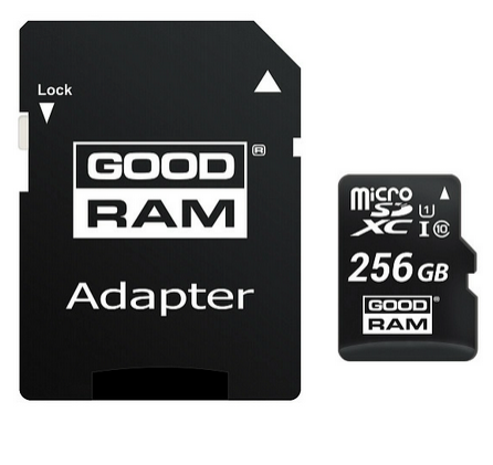 MicroSDXC 256 Gb Goodram class 10 UHS-I (M1AA-2560R12) - зображення 1