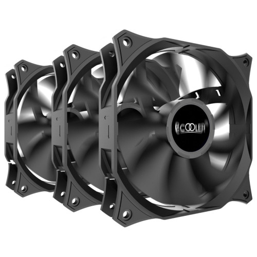 Вентилятор для корпусів 120 мм PcCooler DN 120 BK 3in1 - зображення 1