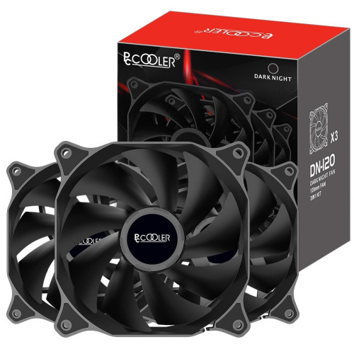 Вентилятор для корпусів 120 мм PcCooler DN 120 BK 3in1 - зображення 6