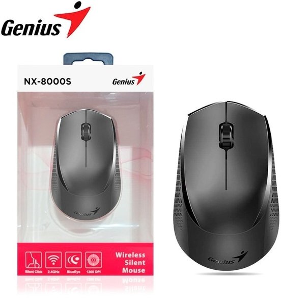 Мишка Genius Wireless NX-8000S Silent Black - зображення 5