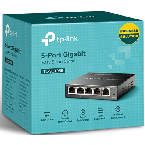 Комутатор Switch TP-Link Easy Smart TL-SG105E - зображення 5