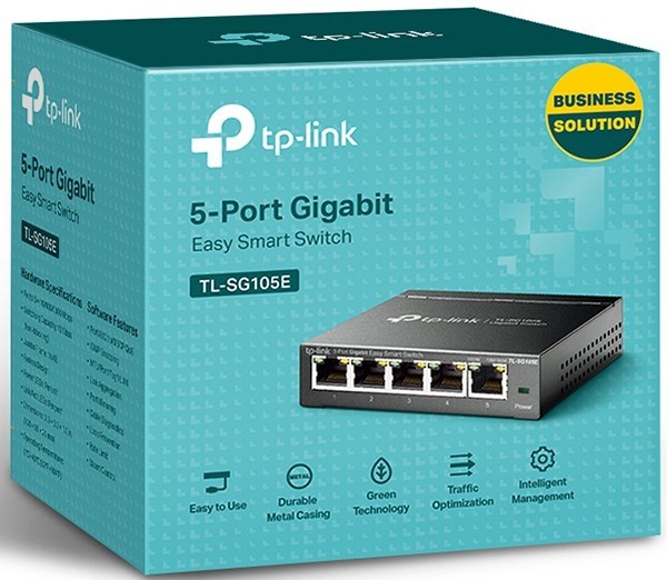 Комутатор Switch TP-Link Easy Smart TL-SG105E - зображення 5