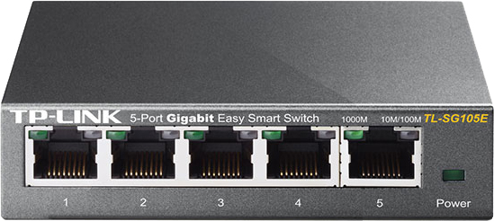 Комутатор Switch TP-Link Easy Smart TL-SG105E - зображення 1