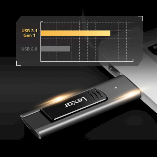 Флеш пам'ять USB 128Gb Lexar JumpDrive M900 - зображення 8