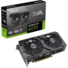 Відеокарта GeForce RTX 4070 12 GDDR6X ASUS DUAL EVO OC (DUAL-RTX4070-O12G-EVO) - зображення 1