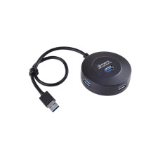 Концентратор USB 3.0 Maiwo KH304-A, 4 порти