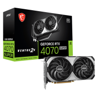 Відеокарта GeForce RTX 4070 SUPER 12 GDDR6X MSI VENTUS 2X OC (RTX 4070 SUPER 12G VENTUS 2X OC)