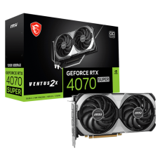 Відеокарта GeForce RTX 4070 SUPER 12 GDDR6X MSI VENTUS 2X OC (RTX 4070 SUPER 12G VENTUS 2X OC)