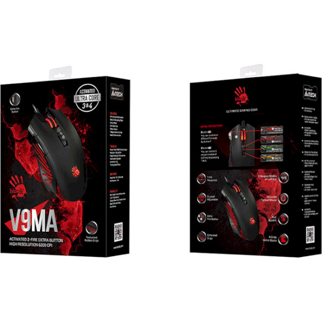 Мишка A4 Tech Bloody V9MA - зображення 6