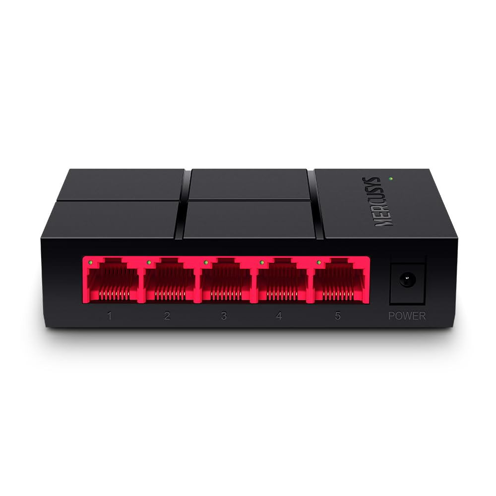 Комутатор Switch Mercusys MS105G, 5-port - зображення 2