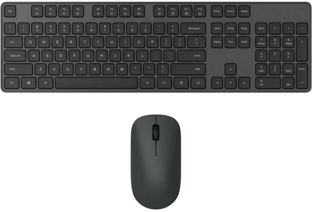 Клавіатура+мишка Xiaomi Wireless Keyboard and Mouse Combo - зображення 1