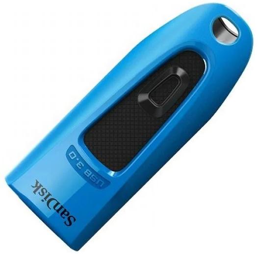 Флеш пам'ять USB 32 Gb SANDISK Ultra USB 3.0 Blue - зображення 3