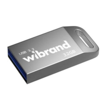 Флеш пам'ять USB 32 Gb Wibrand Ant Silver USB 3.2 Gen 1 - зображення 1