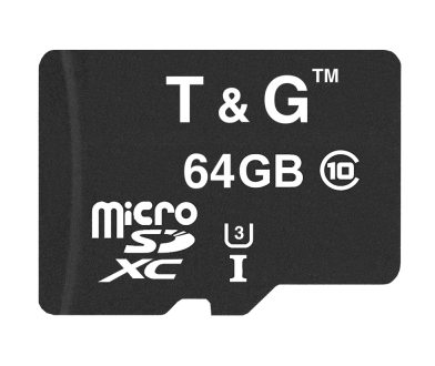 MicroSDXC 64 Gb Touch & Go class 10 UHS-I\/U3 - зображення 1