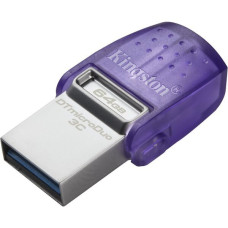 Флеш пам'ять USB 64 Gb Kingston DataTraveler microDuo 3C USB 3.2/Type C (DTDUO3CG3/64GB)