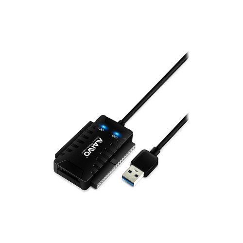 Конвертор USB3.0 to 2.5\/3.5 IDE\/SATA HDD\/SSD, 5.25 ODD Maiwo - зображення 1