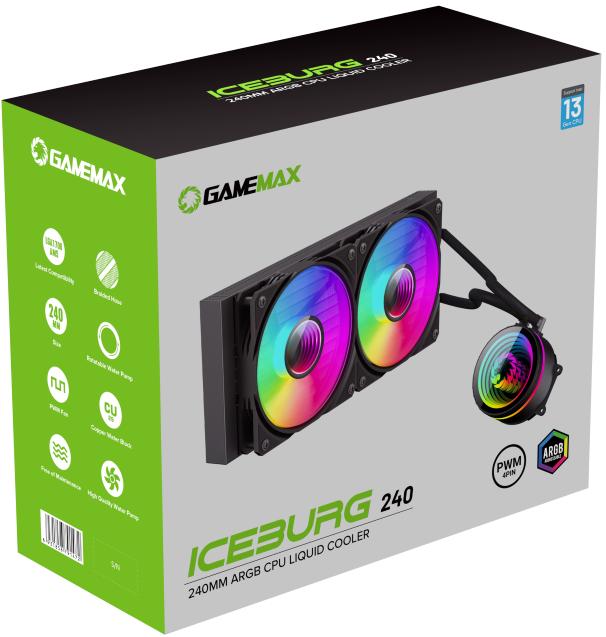 Система водяного охолодження Gamemax IceBurg 240 Infinity - зображення 7