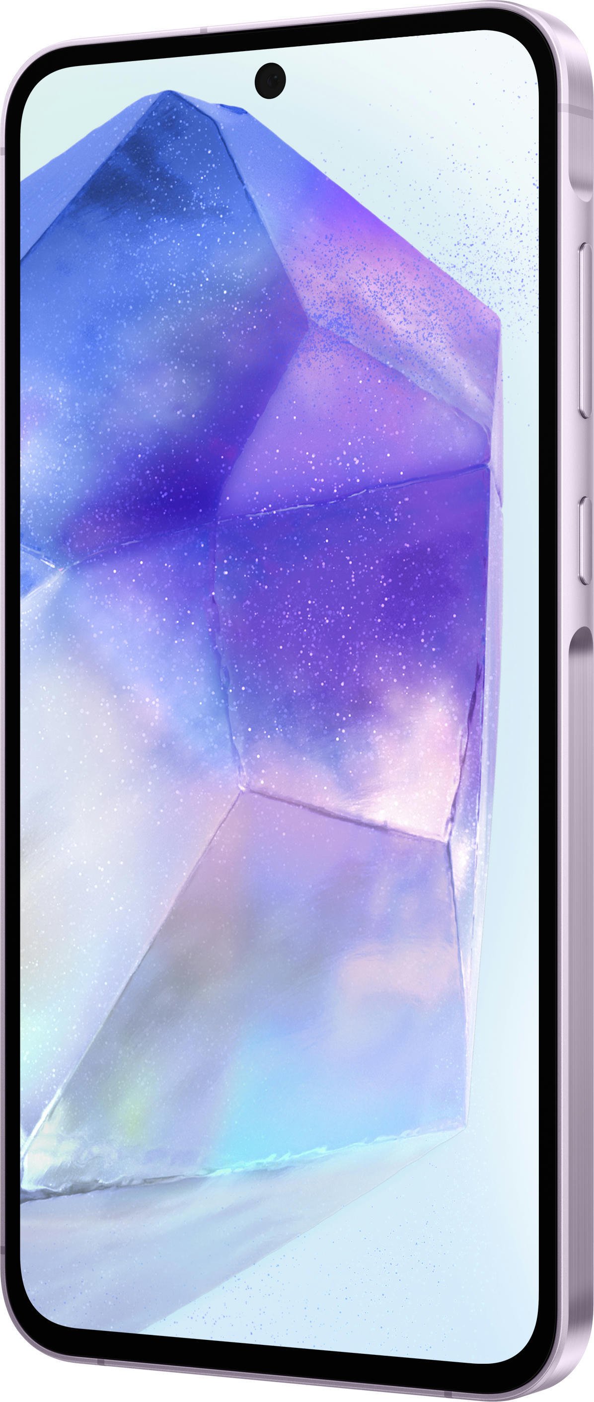 Смартфон SAMSUNG Galaxy A55 5G 8\/256Gb Lilac (SM-A556BLVC) - зображення 4