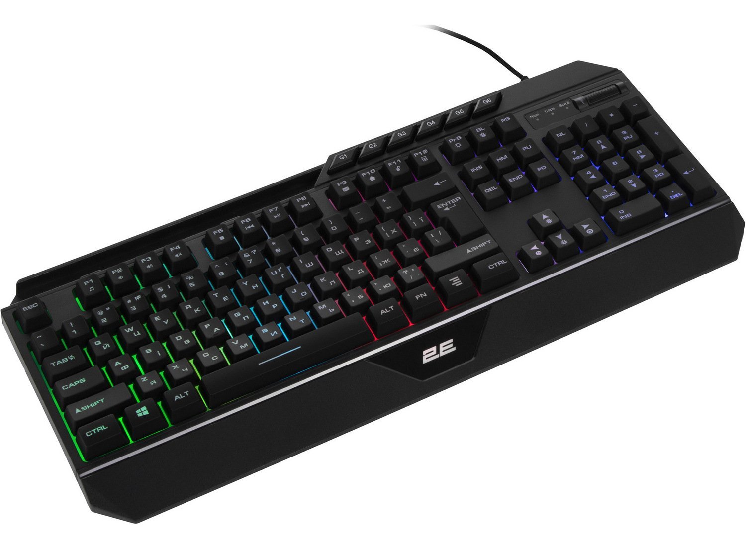 Клавіатура 2E Gaming KG315 RGB Black (2E-KG315UBK) - зображення 2