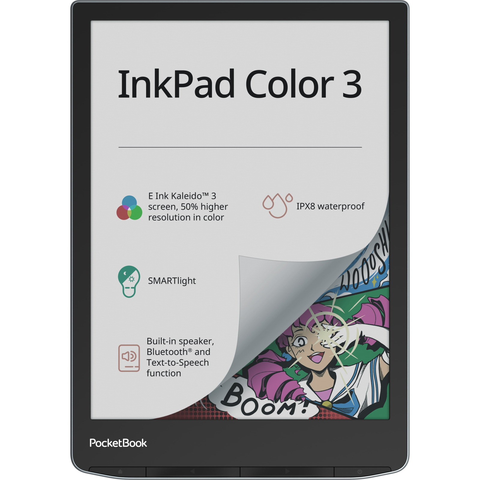 Електронна книга PocketBook 743K3 InkPad Color 3 (PB743K3-1-CIS) - зображення 1