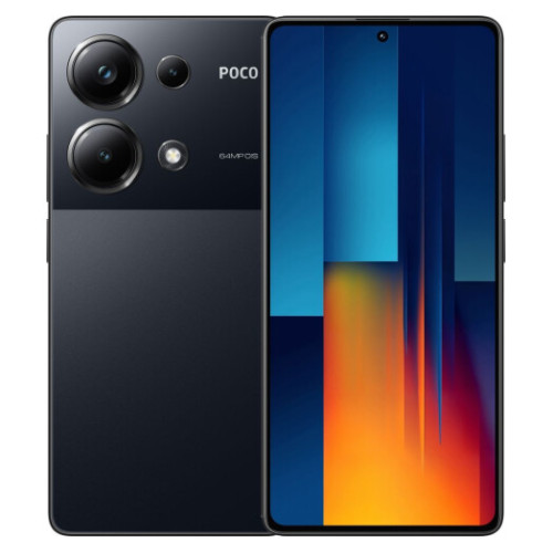 Смартфон Xiaomi Poco M6 Pro 8\/256 Black - зображення 1