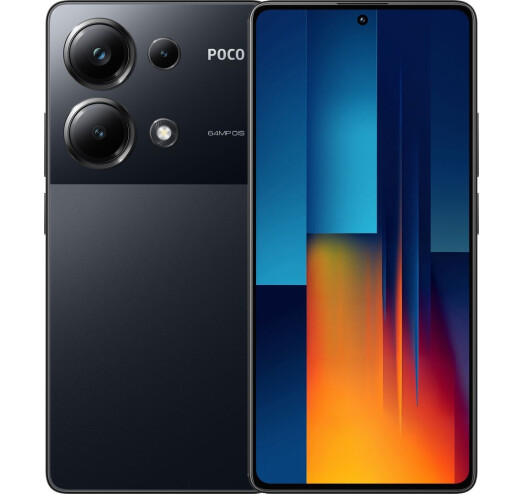 Смартфон Xiaomi Poco M6 Pro 8\/256 Black - зображення 1