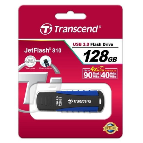 Флеш пам'ять USB 128 Gb Transcend JetFlash 810 - зображення 4