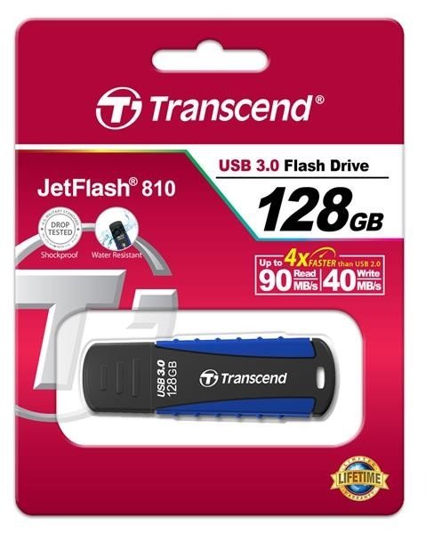 Флеш пам'ять USB 128 Gb Transcend JetFlash 810 - зображення 4