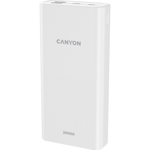 Батарея POWER BANK Canyon PB-2001 CNE-CPB2001W - зображення 2