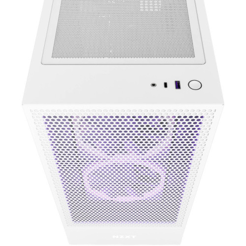 Корпус NZXT H5 Flow RGB White - зображення 6