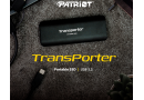 Зовнішній накопичувач SSD 1TB Patriot Transporter Black (PTP1TBPEC) - зображення 6