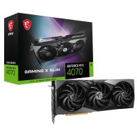 Відеокарта GeForce RTX 4070 12 GDDR6X MSI GAMING X SLIM (RTX 4070 12G GAMING X SLIM)