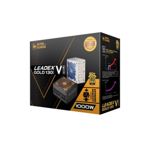 БЖ 1000Вт Super Flower LEADEX V GOLD PRO - зображення 7