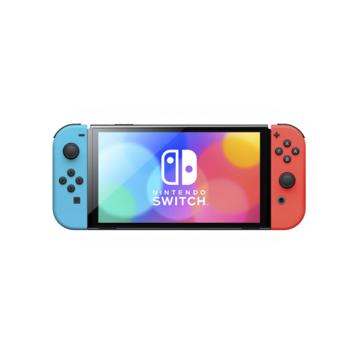 Ігрова консоль Nintendo Switch OLED with Neon Blue and Neon Red Joy-Con - зображення 1