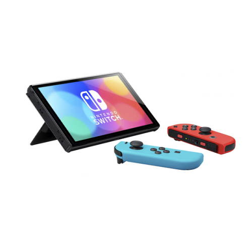 Ігрова консоль Nintendo Switch OLED with Neon Blue and Neon Red Joy-Con - зображення 5