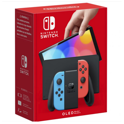 Ігрова консоль Nintendo Switch OLED with Neon Blue and Neon Red Joy-Con - зображення 7