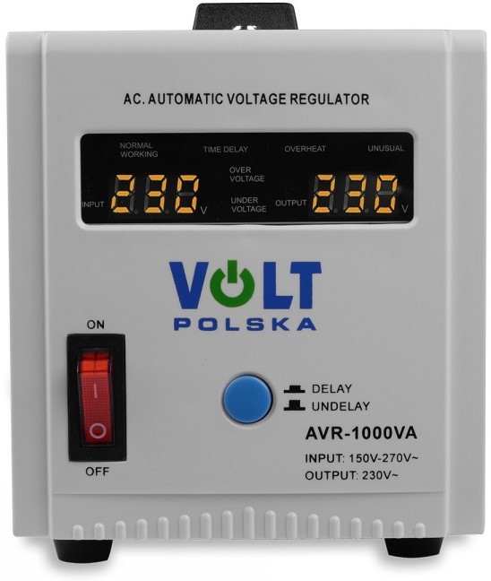 Стабілізатор напруги VOLT AVR 1000 - зображення 2