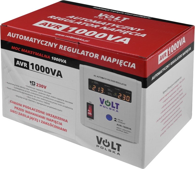 Стабілізатор напруги VOLT AVR 1000 - зображення 5