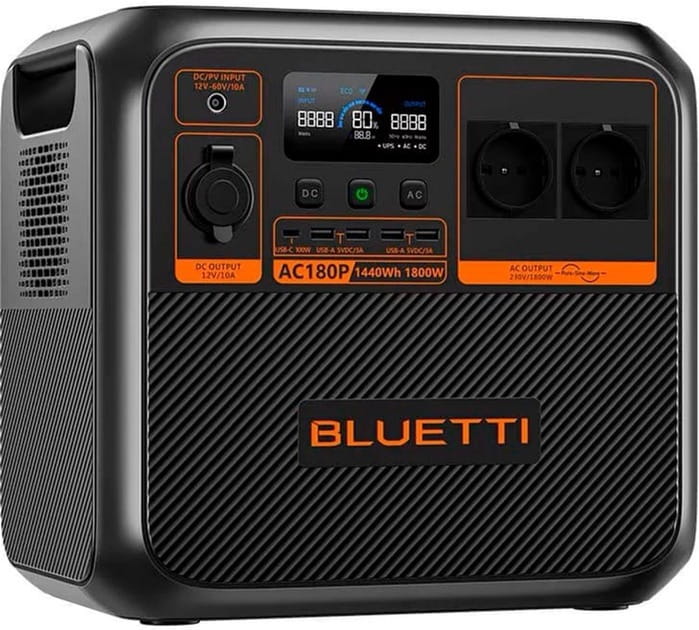 Зарядна станція Bluetti AC180P - зображення 5