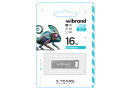 Флеш пам'ять USB 16Gb Wibrand Chameleon Silver USB 2.0 - зображення 2