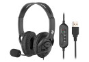 Гарнітура 2E CH13 Over-Ear USB Black (2E-CH13SU) - зображення 1